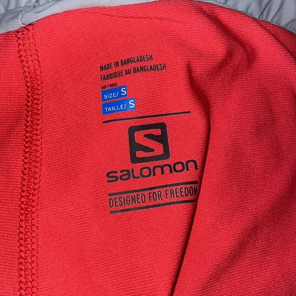Salomon Women’s Floral Print Lined Running Shorts Size Small - Picture 3 of 5
